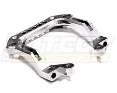 INTEGY TYPE III SILVER CNC REAR BUMPER SET HPI BAJA 5B.webp