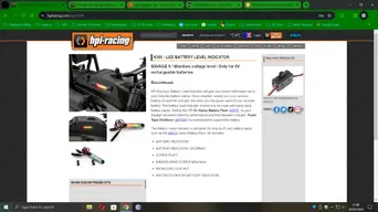 HPI Savage 受信機用Level Indicator HPI Savage 受信機用Level Indicator HPI Savage 受信機用Level Indicator