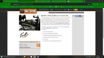 HPI #308/ #160565 Battery Level Indicator | HPI Savage Forum